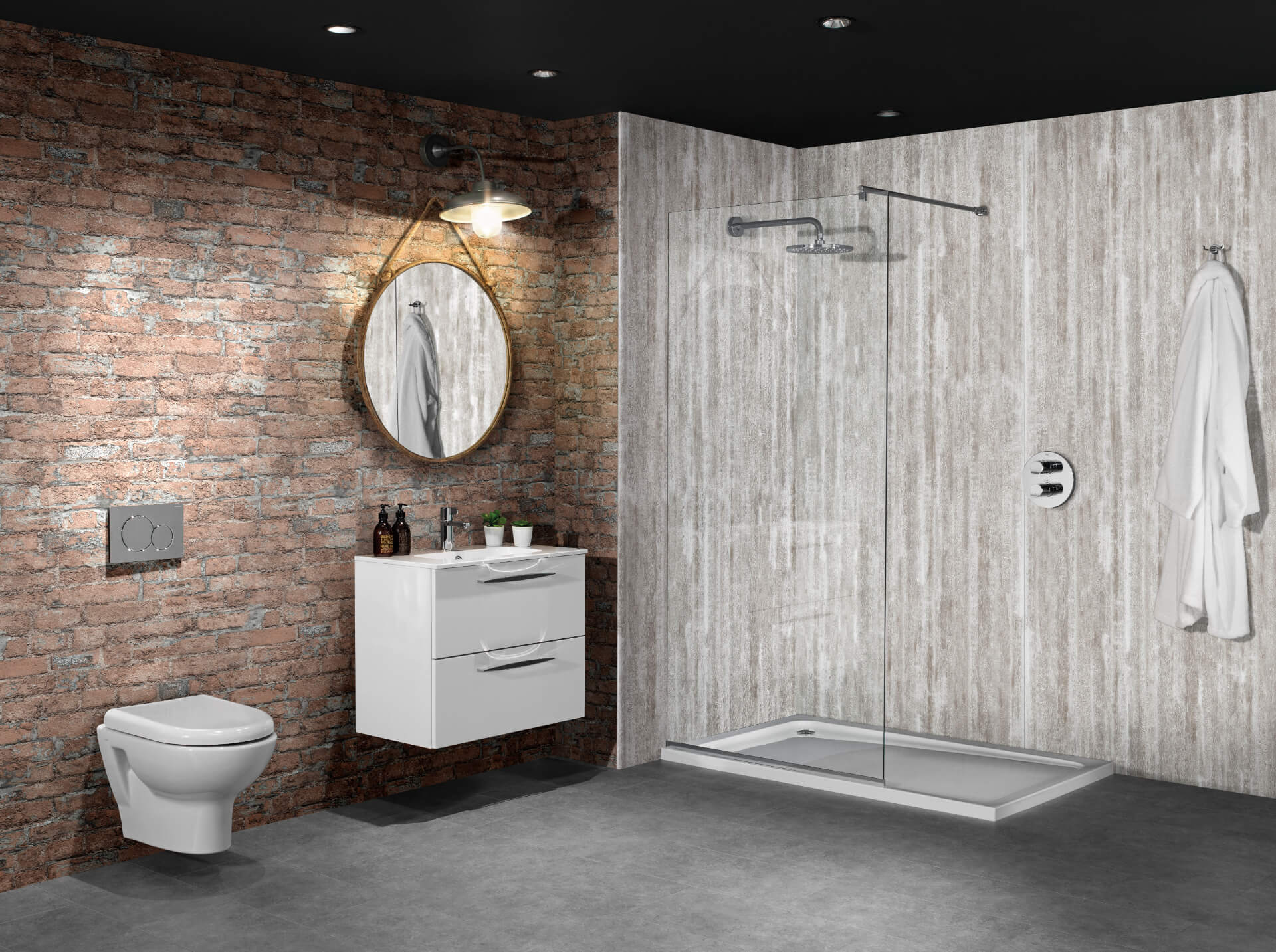 Nuance Bathroom Panels MB Kitchens & Bathrooms